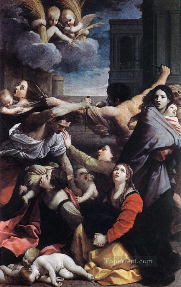 Masacre de los Inocentes Barroco Guido Reni Pintura al óleo